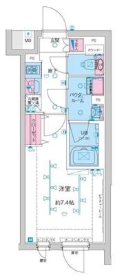 ジェノヴィア新大塚の間取り画像