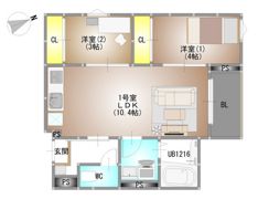 REGALEST 新福の間取り画像