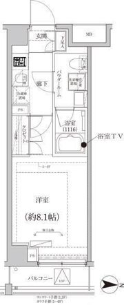 CREALpremier大島の間取り画像