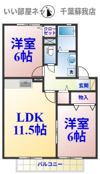ミルコートAの間取り画像