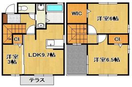 ベルドミールD棟の間取り画像