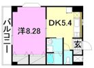 プレジールの間取り画像