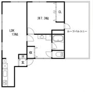 マンションハヤの間取り画像