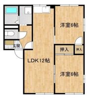 ファミール梅園Cの間取り画像