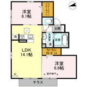 ヘリテージの間取り画像
