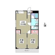 上水ハイツの間取り画像