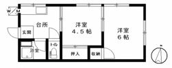 おおとり荘の間取り画像