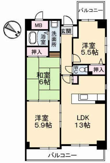 間取図