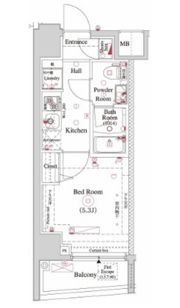 OMNIA横濱阪東橋の間取り画像