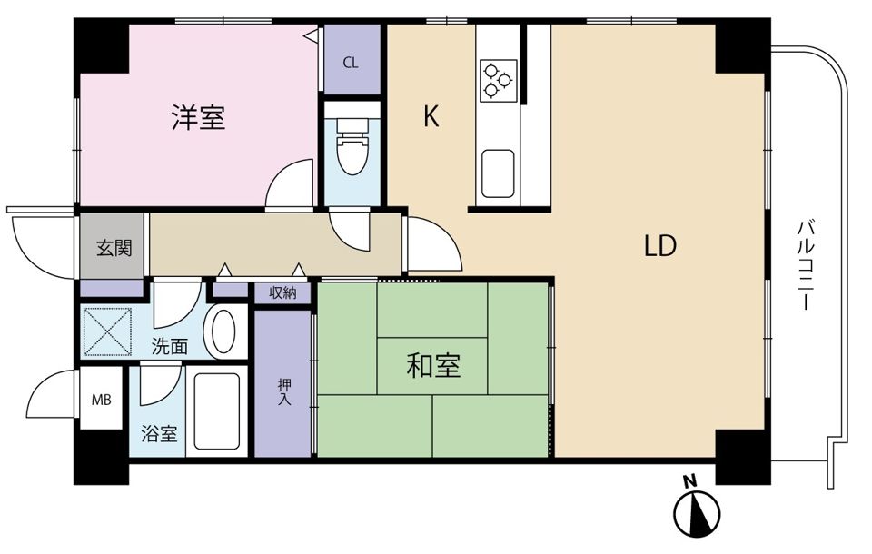 間取図