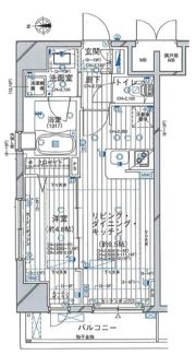シティインデックス蕨の間取り画像