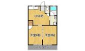 コーポ青山の間取り画像
