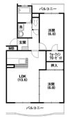 ヴィクトワールの間取り画像