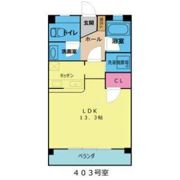OS・SKYマンション鹿子の間取り画像