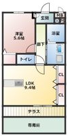 アネックス一ツ屋の間取り画像