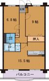 ブルームはやしの間取り画像