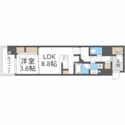 アーバネックス同心Ⅱの間取り画像