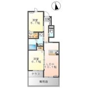 SteinfeldⅡの間取り画像