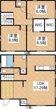 スマートテラス作田 T棟の間取り画像