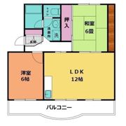 広池ハイツの間取り画像