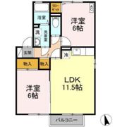 ルミエール D棟の間取り画像