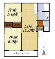 メープルの間取り画像