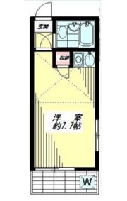 ベルエアー高井戸の間取り画像
