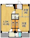 ビレッジハウス萩原 2号棟の間取り画像