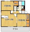 グリーンコート楽の間取り画像