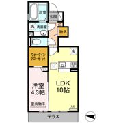 シャルム花立の間取り画像