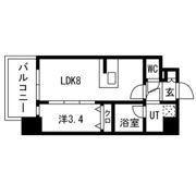 エスリードレジデンス大阪福島シティスクエアの間取り画像