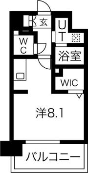 パルティール吹上アネックスの間取り画像