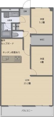星和豊田町コーポラスの間取り画像