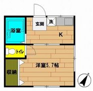 カーサブランカの間取り画像