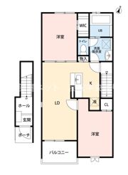 プチメゾン北山の間取り画像