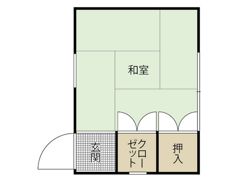 佐方荘の間取り画像