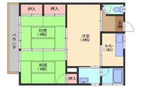 橋本アパートB棟の間取り画像