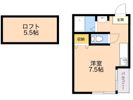 オーベクス博多駅前の間取り画像