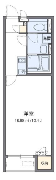 クレイノ巌根Ⅱの間取り画像