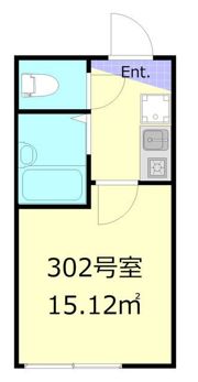 アリス南千住の間取り画像