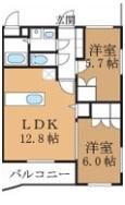 ピノソレアードの間取り画像