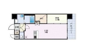 プレサンス江坂ベルフィーヌの間取り画像
