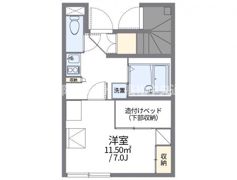 レオパレスさぬきの間取り画像