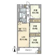 東建柏木マンションの間取り画像