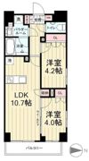 パレステージ六町Ⅴの間取り画像