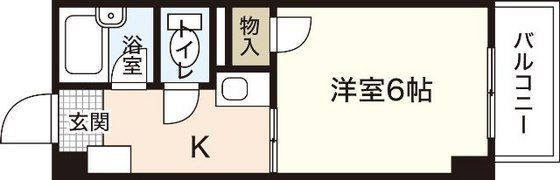 ウイング上安の間取り画像