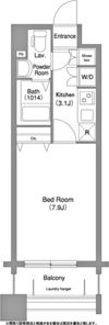 コンフォリア谷塚の間取り画像