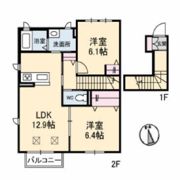 アトリエールの間取り画像