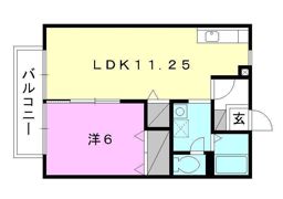 ピースフル勝岡の間取り画像