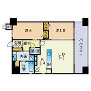 アメイズブレステージ別府の間取り画像